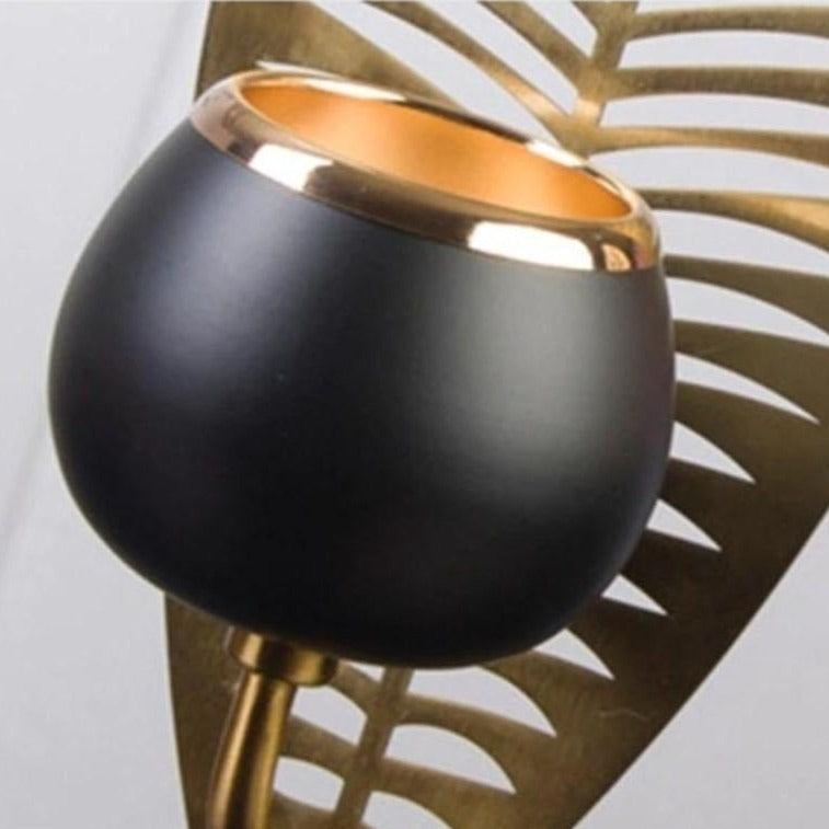 Laila Leaf Candle Holders