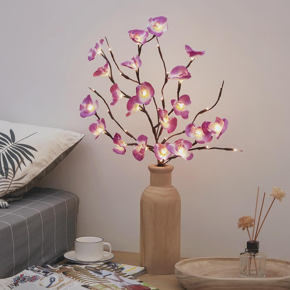 LED Orchid Branch Light