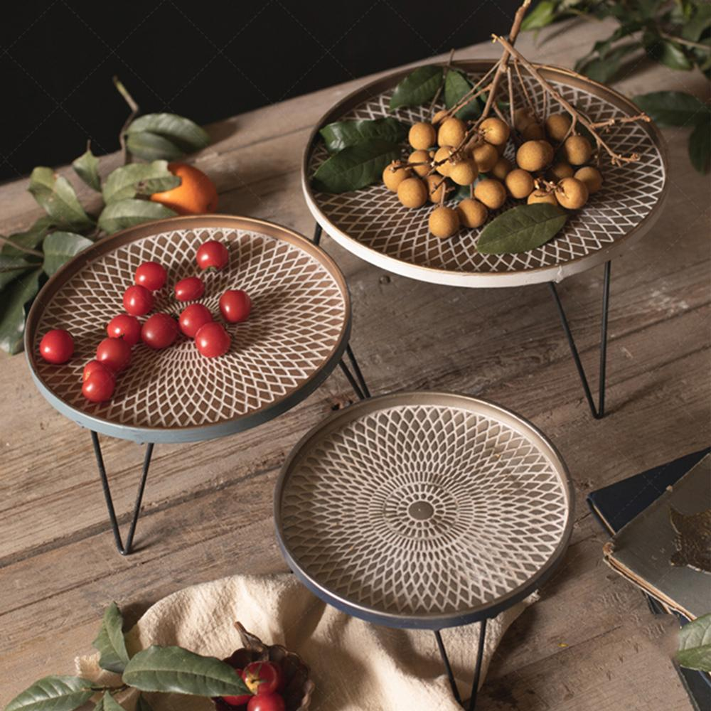 Lilliana Stackable European Iron Trays