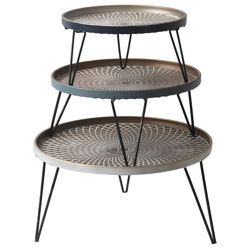 Lilliana Stackable European Iron Trays