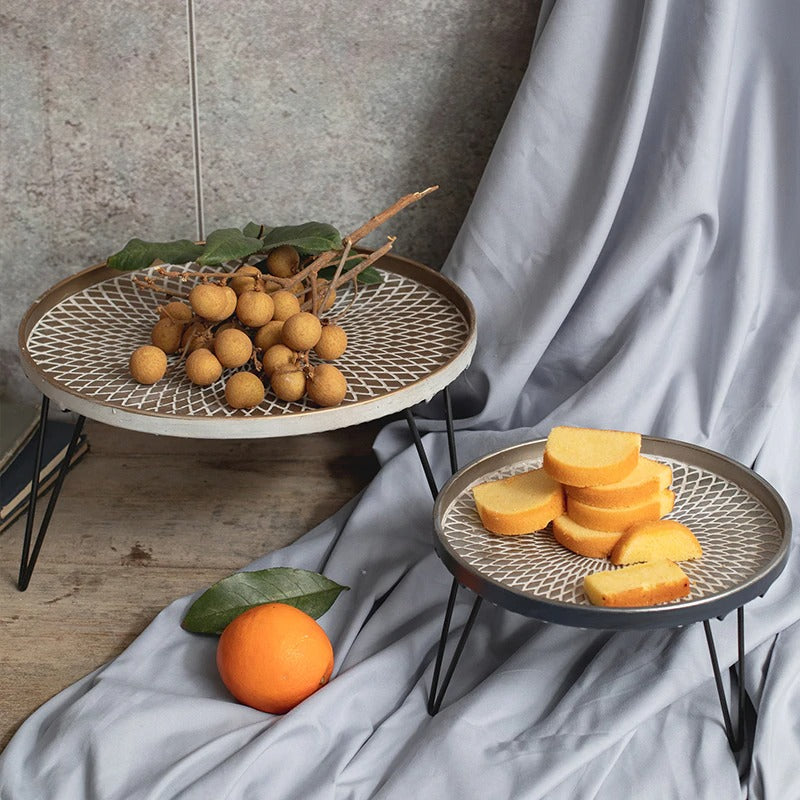 Lilliana Stackable European Iron Trays