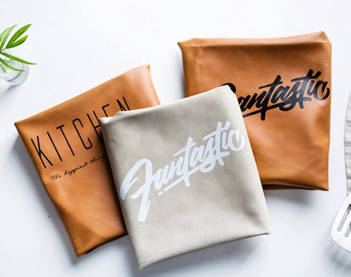 Lincoln Faux Leather Apron