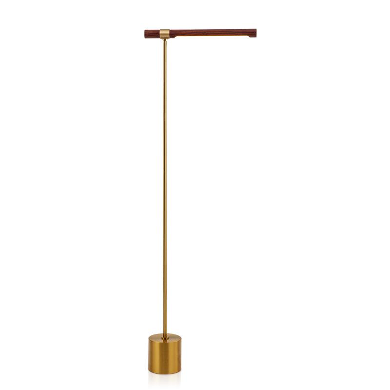 Linear Wood Led Floor Lamp