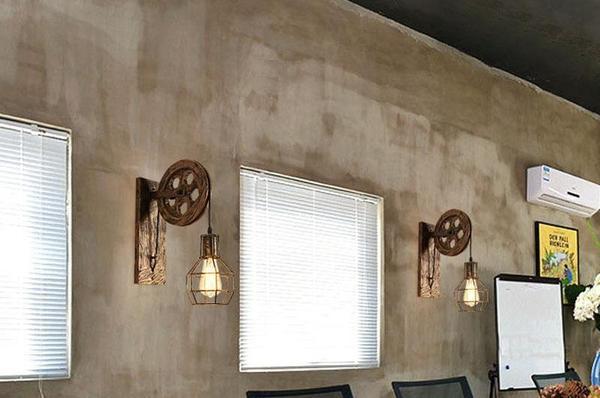 Loft - Indutrial Vintage Pulley Wall Mounted Lamp
