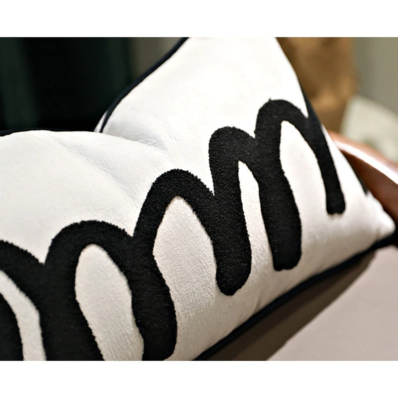 Loop to Loop Embroidered Pillwo Cover