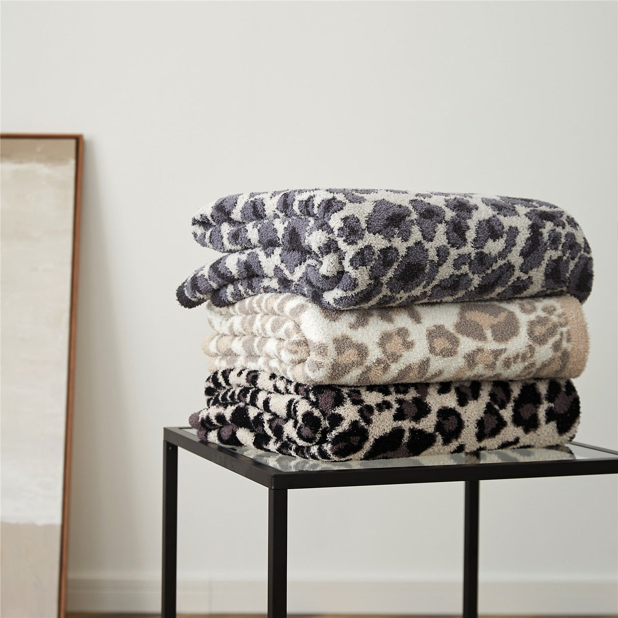 The Luxe Redux Leopard Throw Blanket