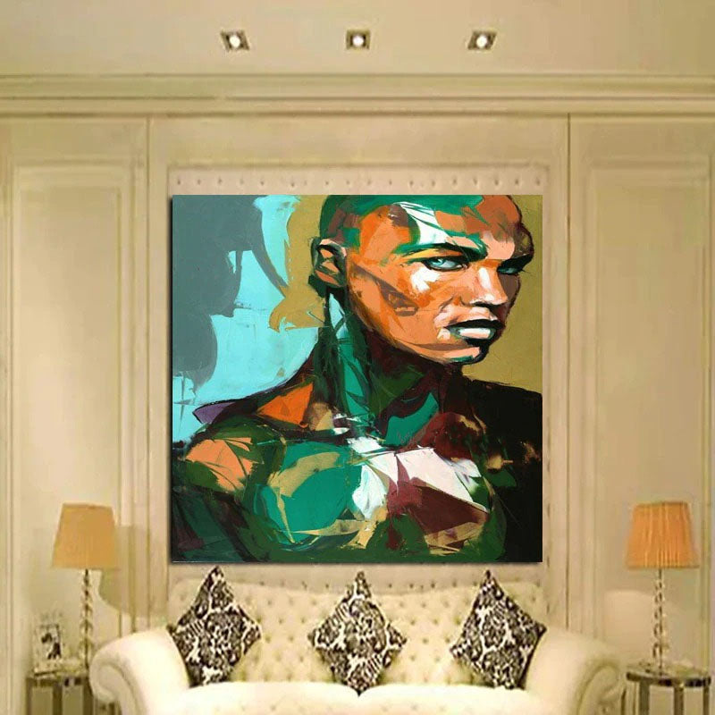 Maximo Hand Painted Canvas