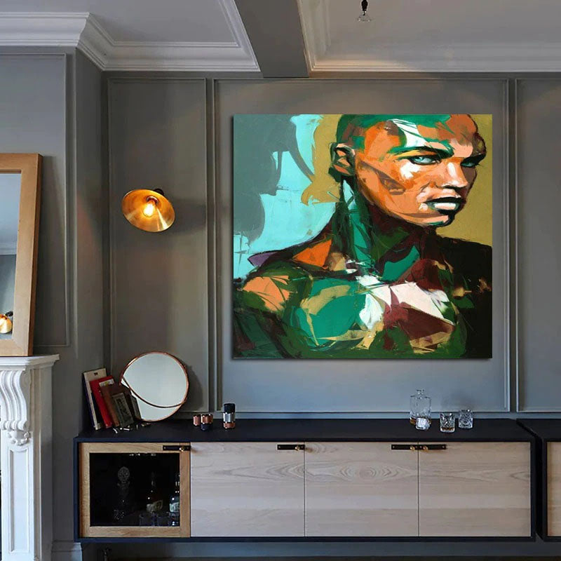 Maximo Hand Painted Canvas