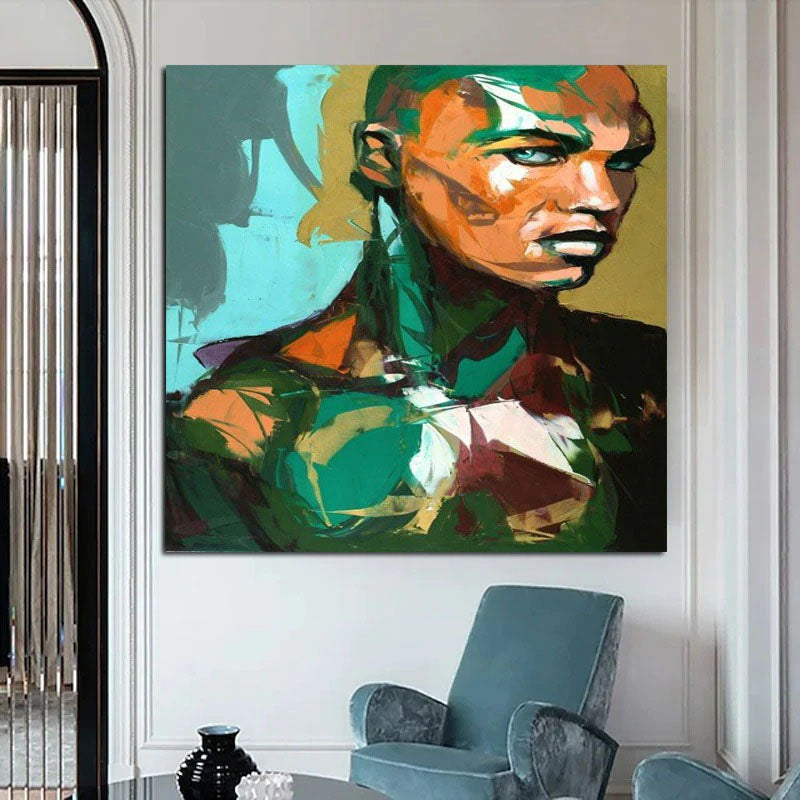 Maximo Hand Painted Canvas