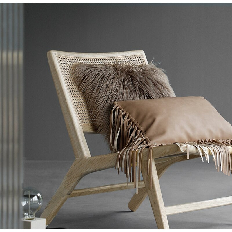 Maciano Faux Leather Pillow Cover