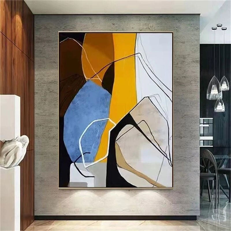 Melody in Color Hand Painted Canvas