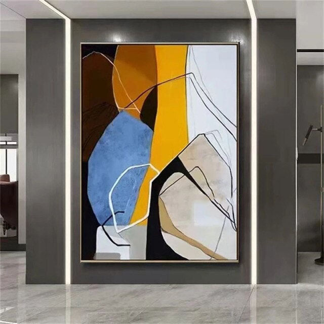 Melody in Color Hand Painted Canvas