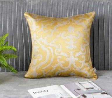 Cushion Cover Decorative Pillow Case Modern Luxury Golden Jacquard High Quality Sofa Bedding Coussin