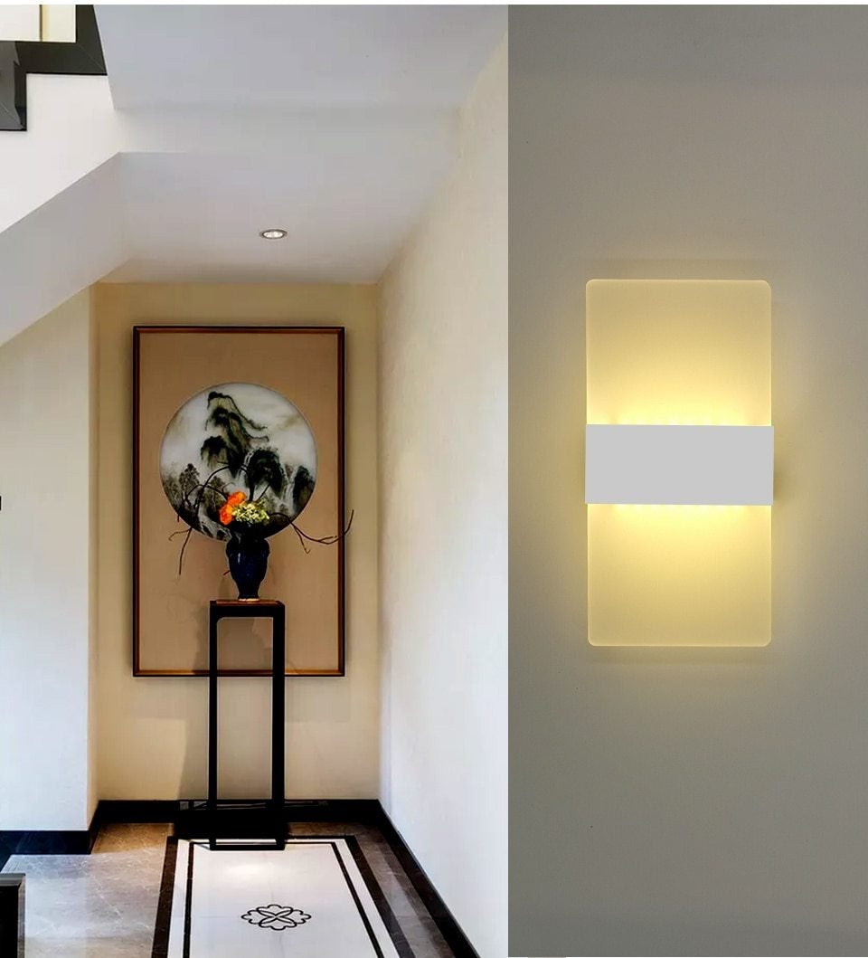 Modern Strip Acrylic LED Wall Lamp