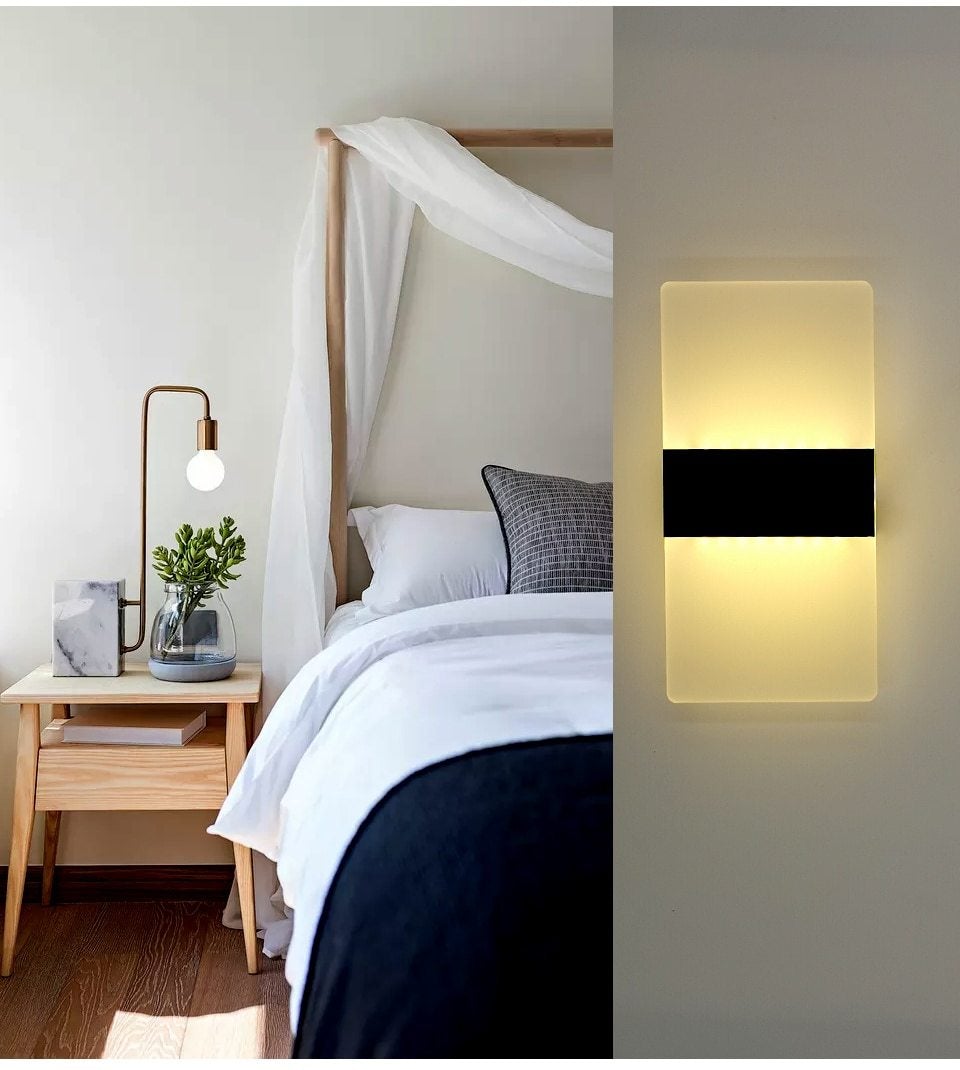 Modern Strip Acrylic LED Wall Lamp