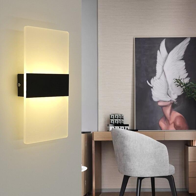 Modern Strip Acrylic LED Wall Lamp
