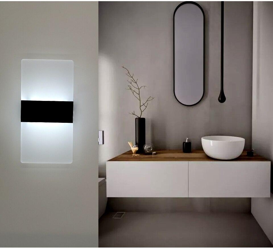 Modern Strip Acrylic LED Wall Lamp