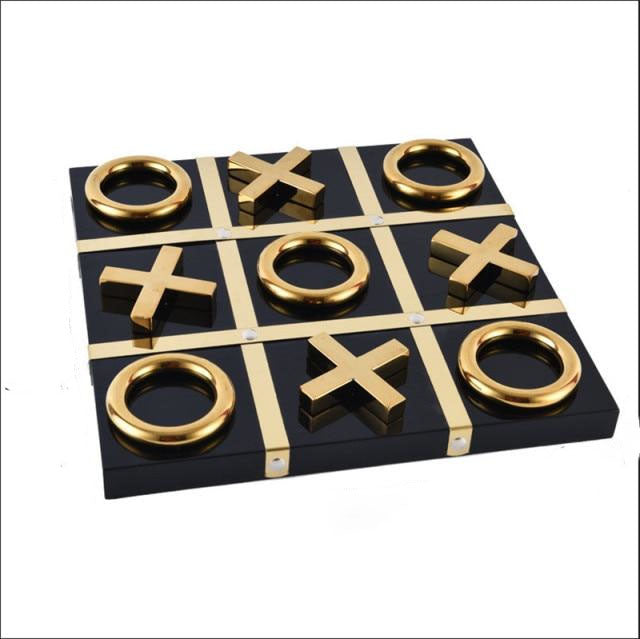 Nila Luxury Tic Tac Toe Board