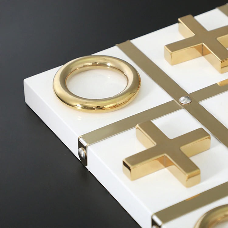 Nila Luxury Tic Tac Toe Board