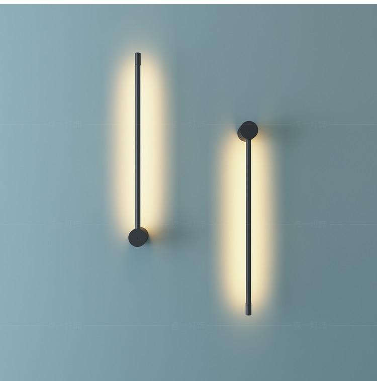 Nordic Minimalist Straight Stylish Wall Lamp