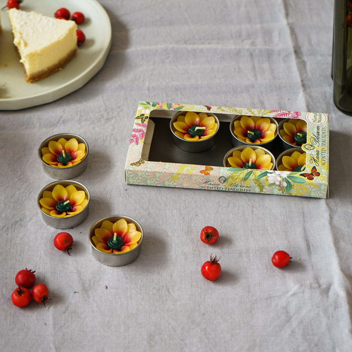 Sunflower Scented Tealight Candles