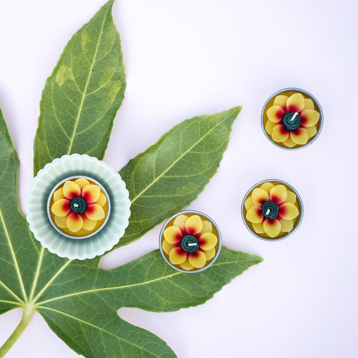 Sunflower Scented Tealight Candles