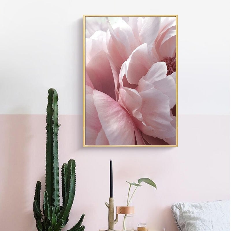 Petals in Pink Canvas Prints