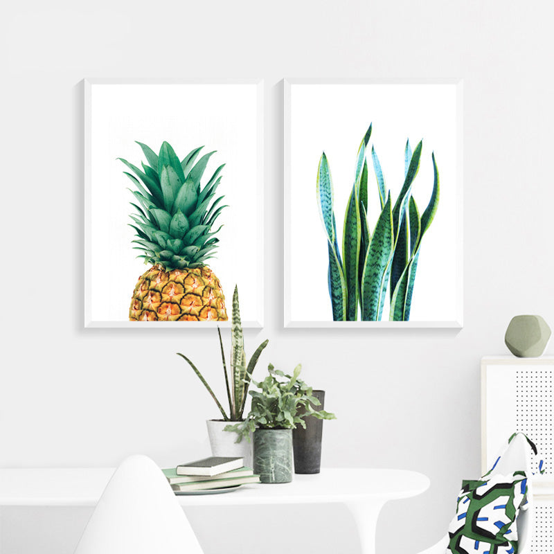 Cactus Pineapple Plant Wall Art Print