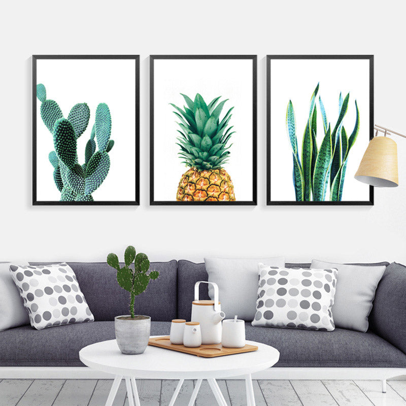 Cactus Pineapple Plant Wall Art Print