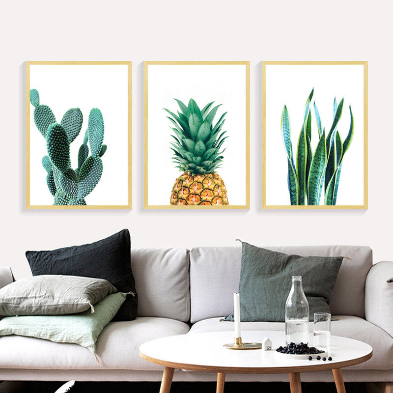 Cactus Pineapple Plant Wall Art Print