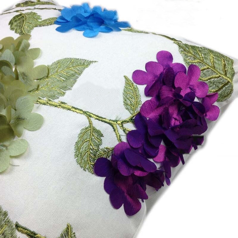 Pinot Embroidered Pillow Cover