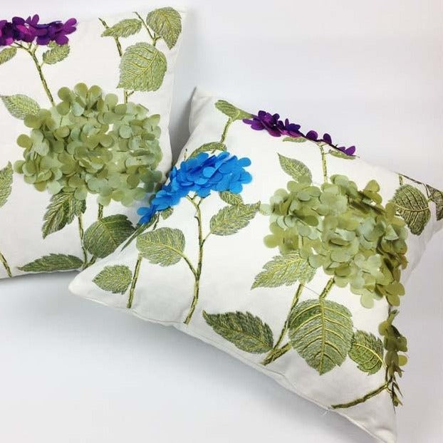 Pinot Embroidered Pillow Cover