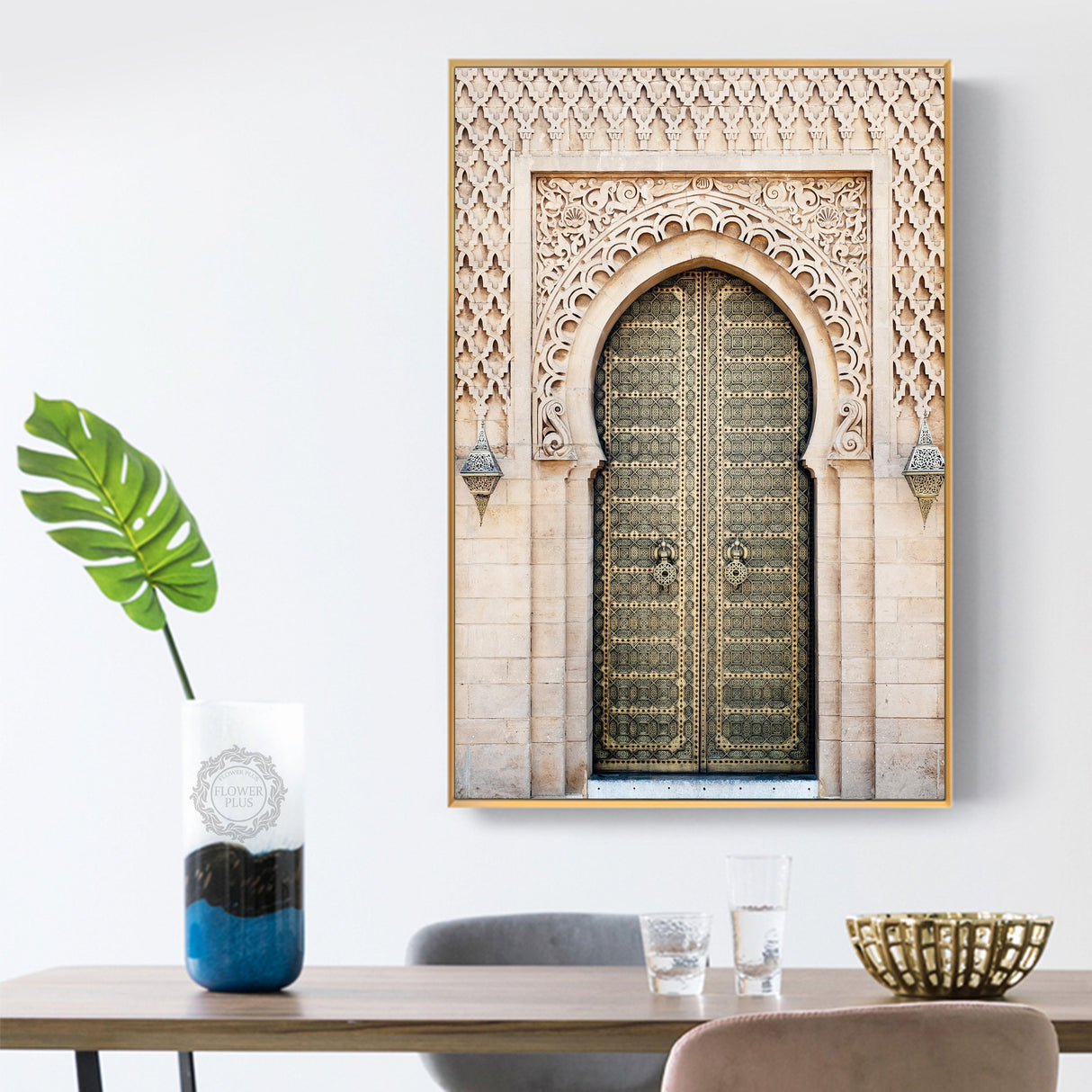 Moroccan Doorway Canvas Print