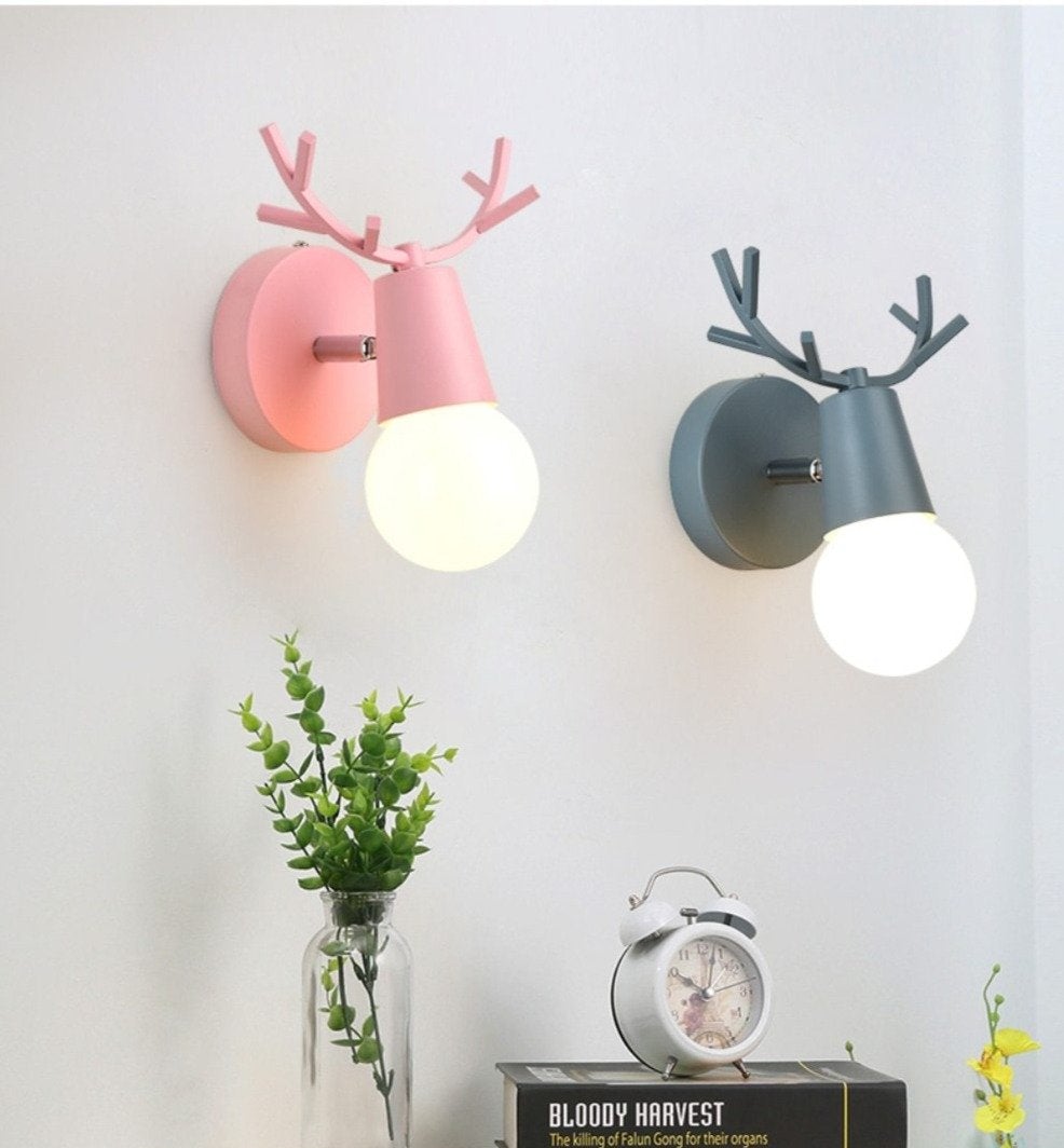 Deer Antlers Modern Wall Light