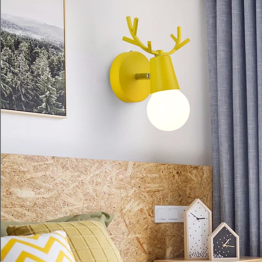 Deer Antlers Modern Wall Light