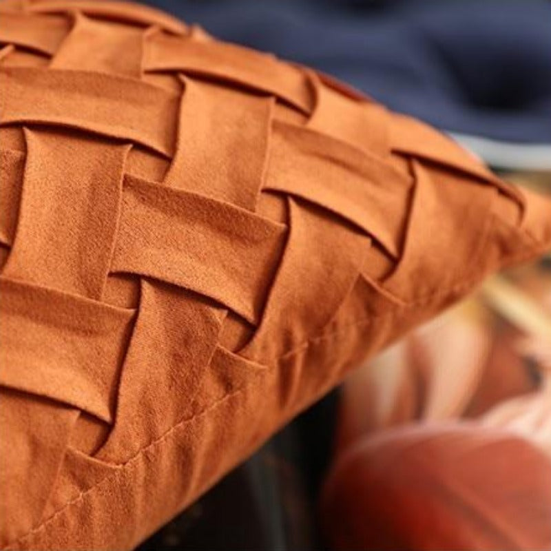 The Basketweave Pillow Cover