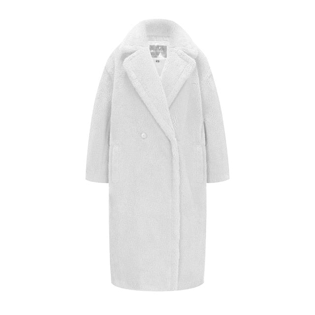 Teddy Bear Icon Parka X-Long Oversized Coat