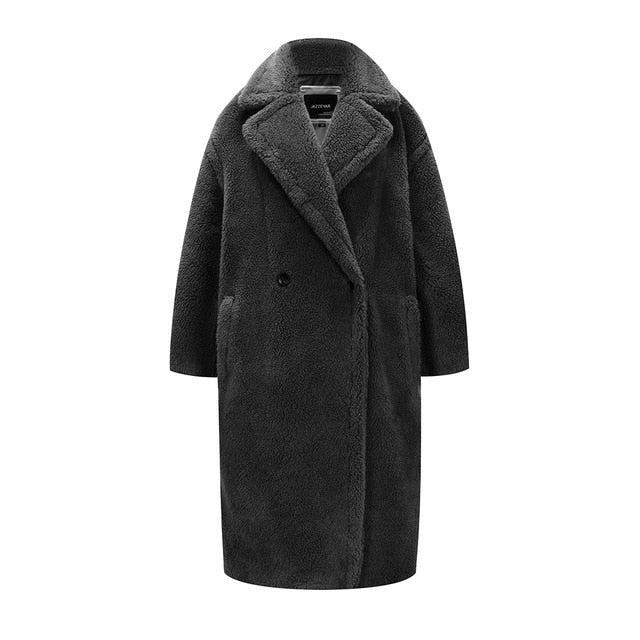 Teddy Bear Icon Parka X-Long Oversized Coat
