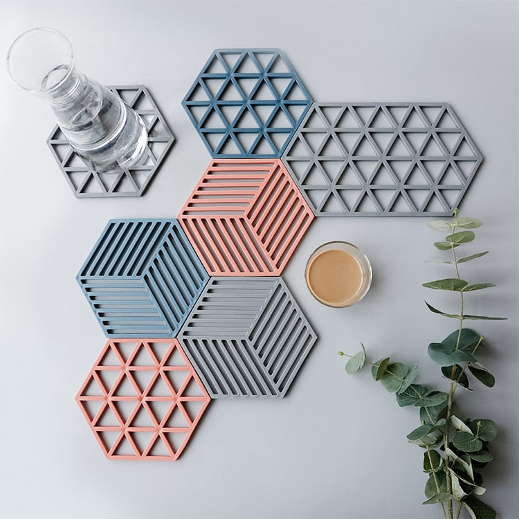 Hexagonal Versatile Table Mats