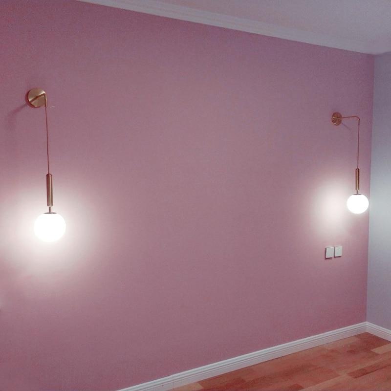 Scandinavian - Modern Glass Ball Wall Lamp