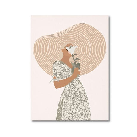 Terracotta Woman Canvas Print