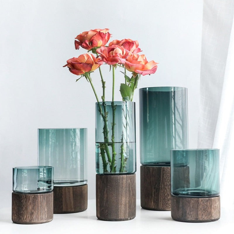 The Mystic Mountain Hurricane Vase Collection
