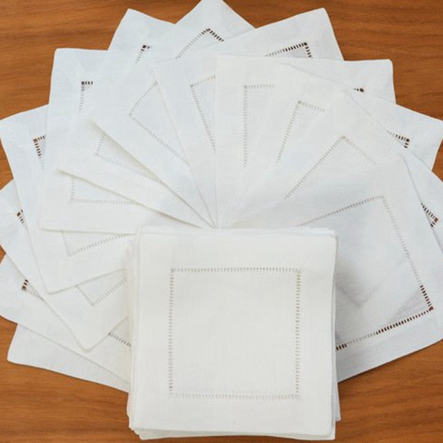 Hannah Hemstitched Cloth Napkins