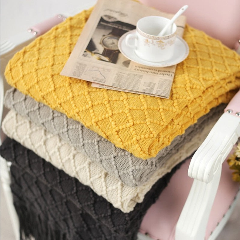 The Fishnet Throw Blanket