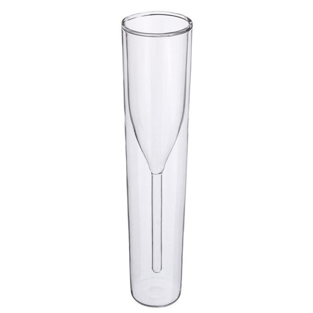 Le Bubbly Champagne Double Wall Flutes