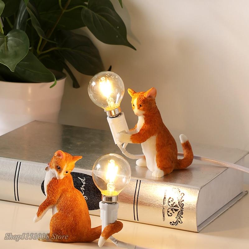 Modern Cat Table Lamp