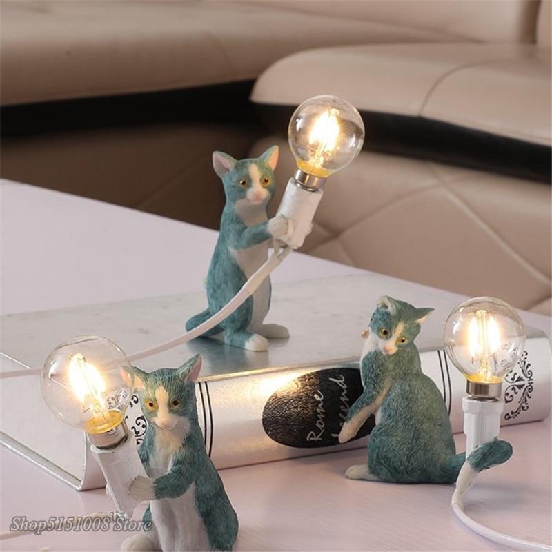Modern Cat Table Lamp