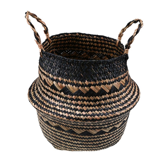 Pampas Foldable Seagrass Basket with Handles