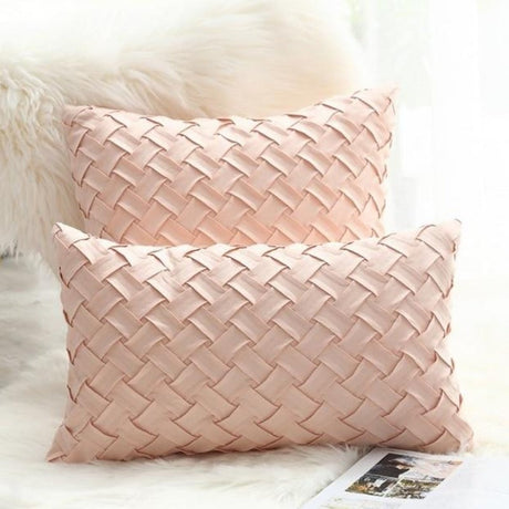 The Basketweave Pillow Cover