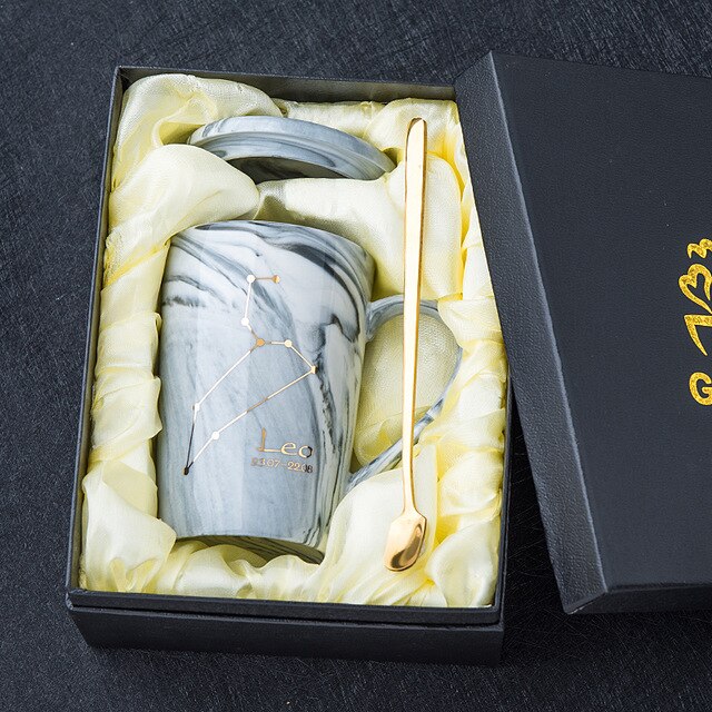 Aurora Constellation Mug and Spoon Set